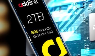 Представлены накопители Addlink S95 формата M.2 со скоростью чтения до 7100 Мбайт/с
