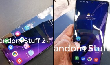 В Сети появилось любительское видео про Samsung Galaxy S21+