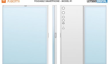 Xiaomi запатентовала семь вариантов дизайна складного смартфона