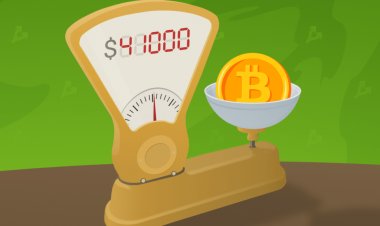 Цена биткоина поднялась выше $41 000