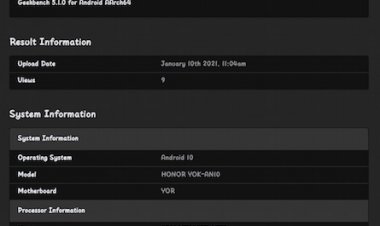 Результаты Honor V40 появились в GeekBench, и, похоже, до флагманской производительности ему далеко