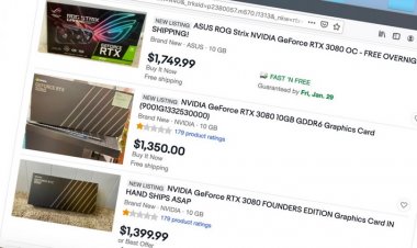 Спекулянты продали на eBay и StockX почти 50 тыс. видеокарт GeForce RTX 30-й серии и получили $15,2 млн чистой прибыли