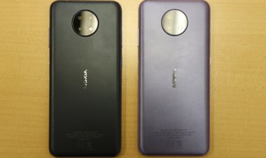 Смартфоны Nokia G10 и G20 получили процессоры MediaTek Helio и ёмкие аккумуляторы